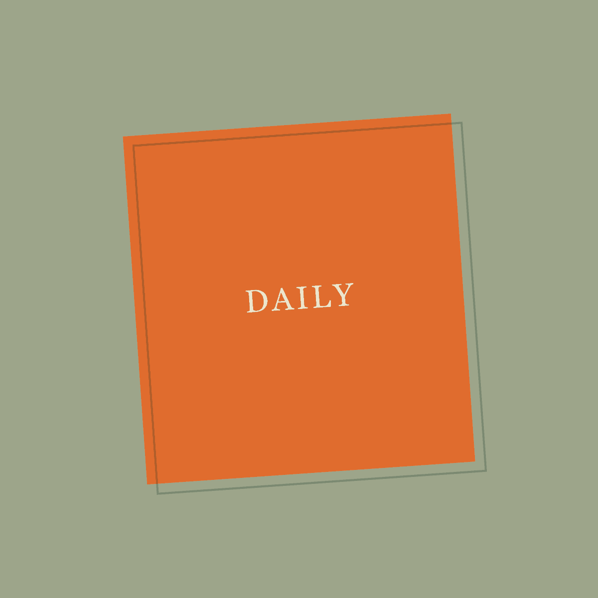 The Daily Edit