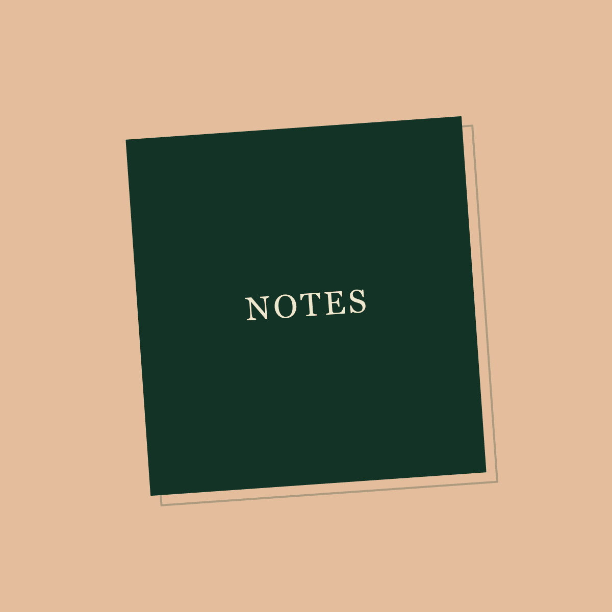 Notes, Mostly